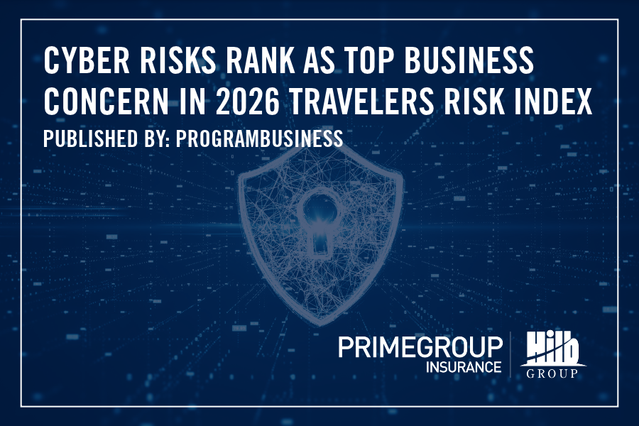 Featured image for “Cyber Risks Rank as Top Business Concern in 2026 Travelers Risk Index”